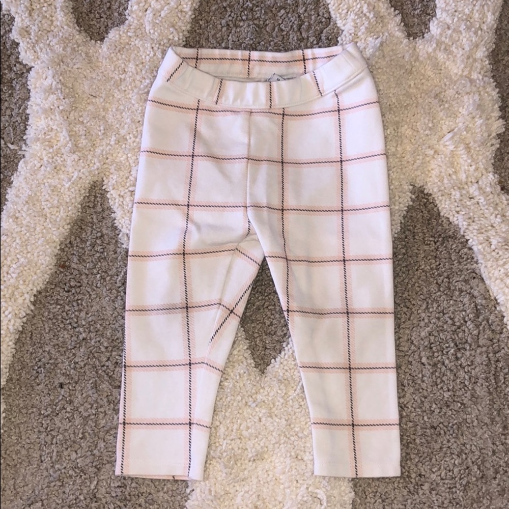 Janie & Jack baby girls ponte pant leggings 12-18m